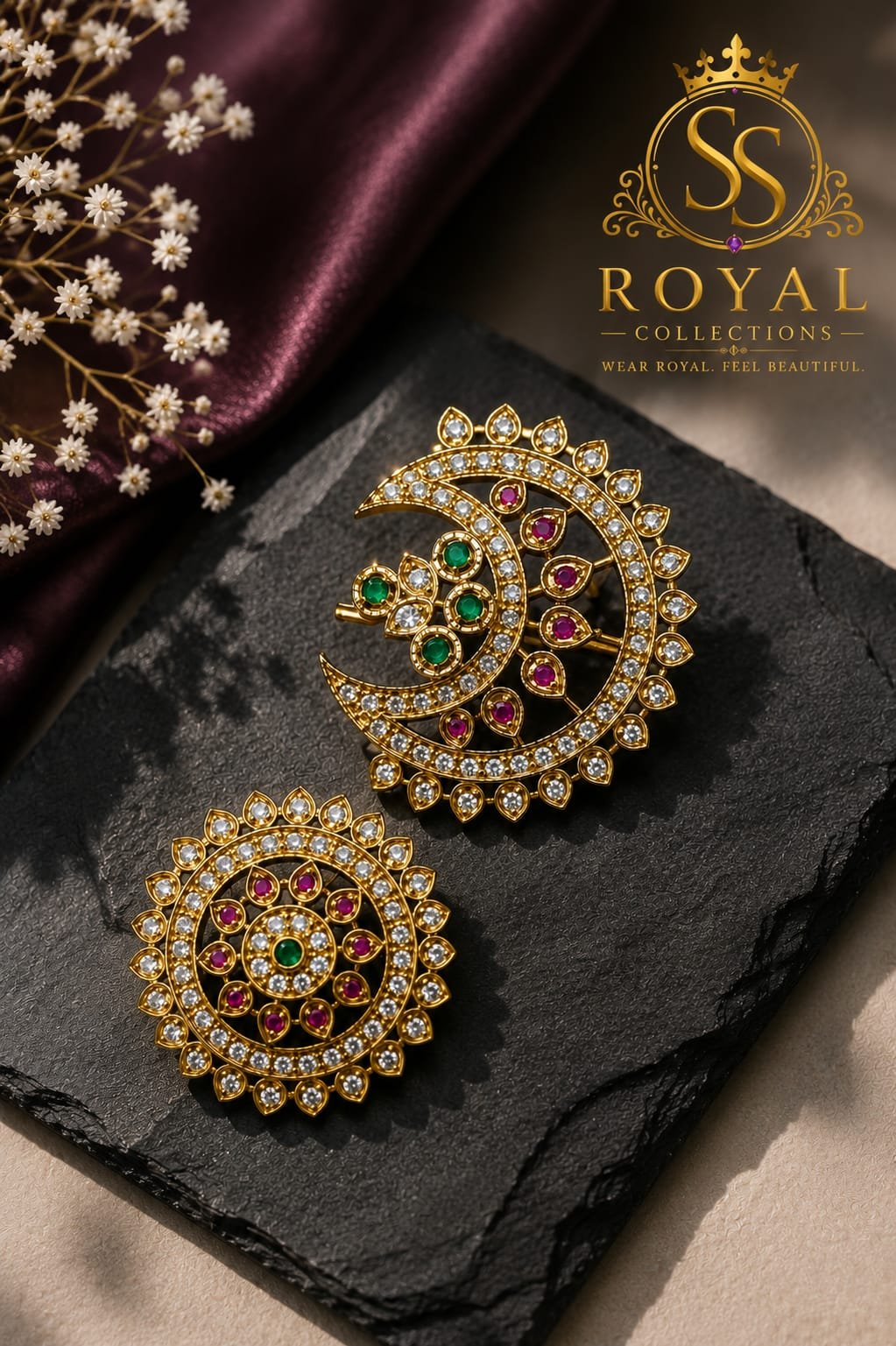 Kundan Maang Tikka